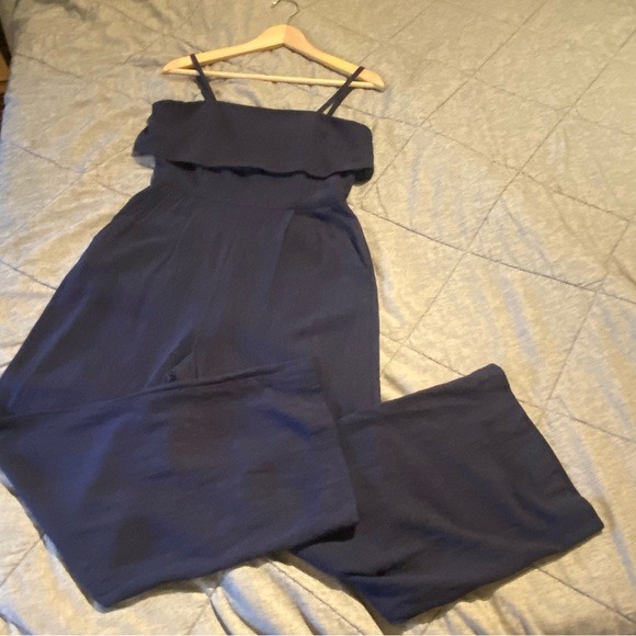 Linen-blend jumpsuit - Picture 7 of 7